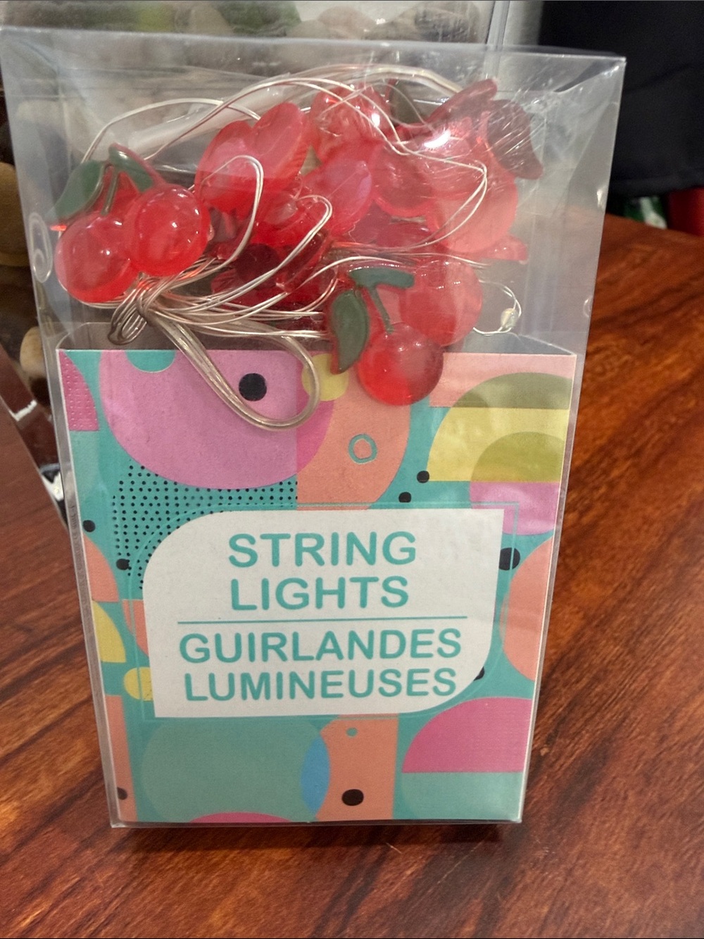 Cherry String Lights - Red Cherry LED Party Lights